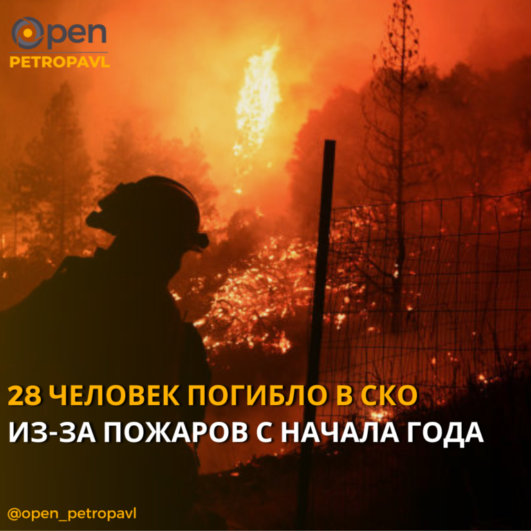28 ЧЕЛОВЕК ПОГИБЛО В СКО ИЗ-ЗА ПОЖАРОВ С НАЧАЛА ГОДА